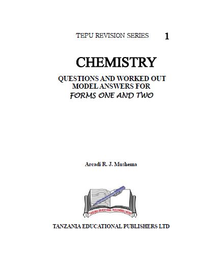 Chemistry Questions with Worked Out Answers for Forms One and Two Examinations